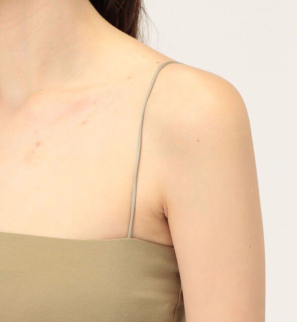 DES PRES「ソフトコットン カップインキャミソール」|キャミソール|