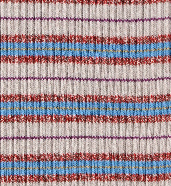 MACPHEE「コットンリブ ボートネックプルオーバー」|ニット・セーター|