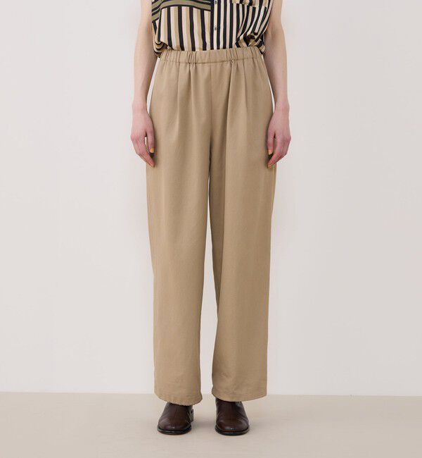 GALERIE VIE「ノンマーセライズドコットン イージートラックパンツ」|その他|