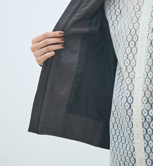 MACPHEE「シープレザー ブルゾン」|ブルゾン・スタジャン|