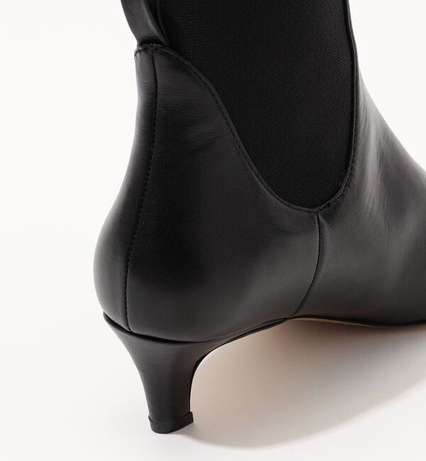 TOMORROWLAND GOODS「NUYOU サイドゴア ミドルブーツ」|ロングブーツ|