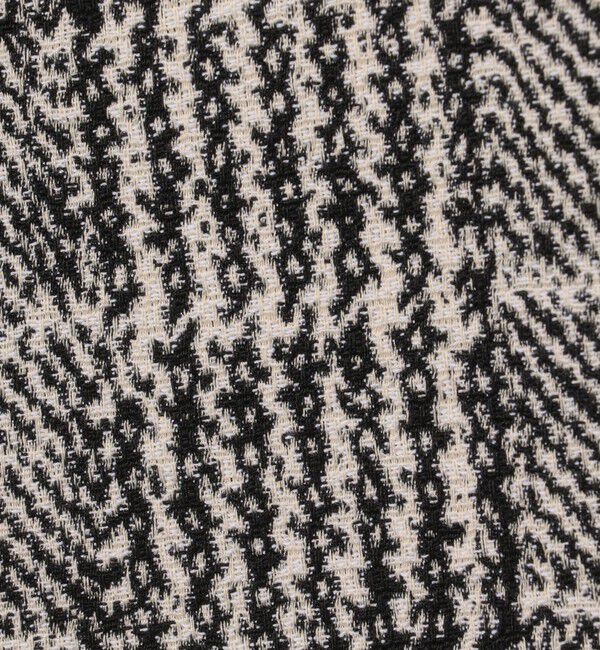 CABaN「グレンチェックジャカード フレアパンツ」|チノ|