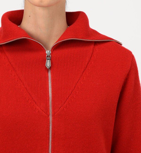 MACPHEE「NZ LAMBS ジップアップカーディガン」|カーディガン|
