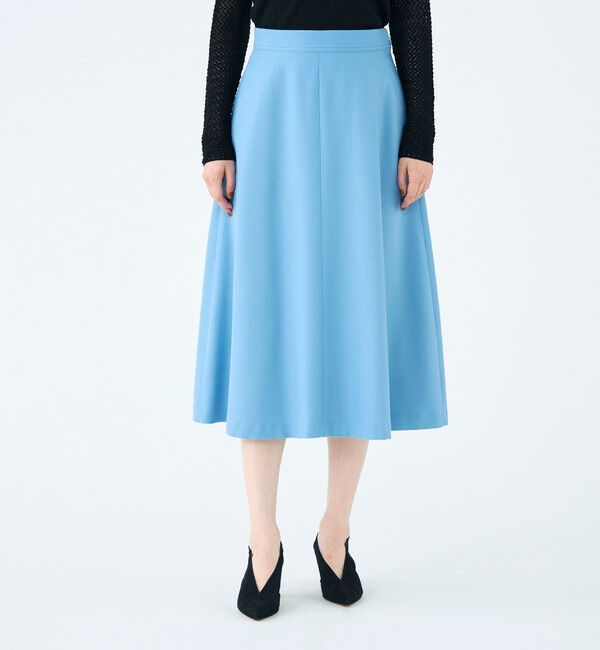 Ballsey「ミリングツイル サーキュラースカート」|フレア|