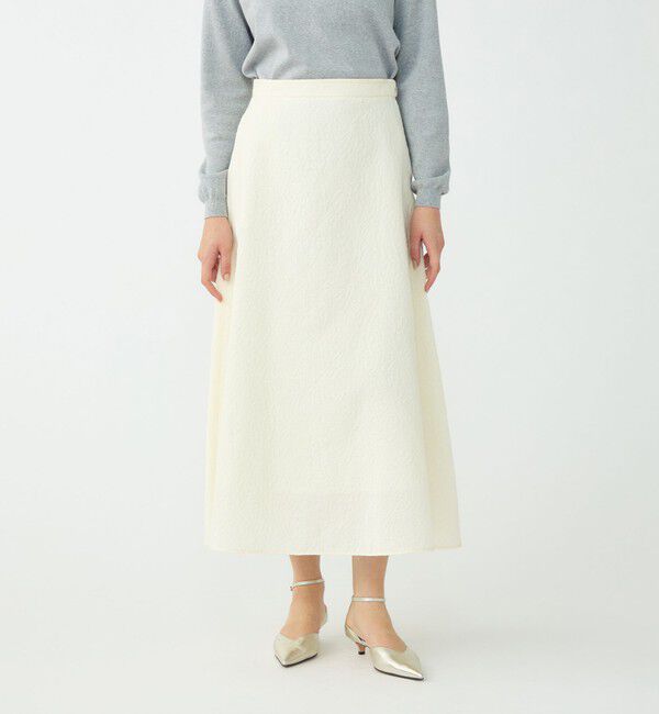 Ballsey「アラベスクジャカード サーキュラースカート」|フレア|