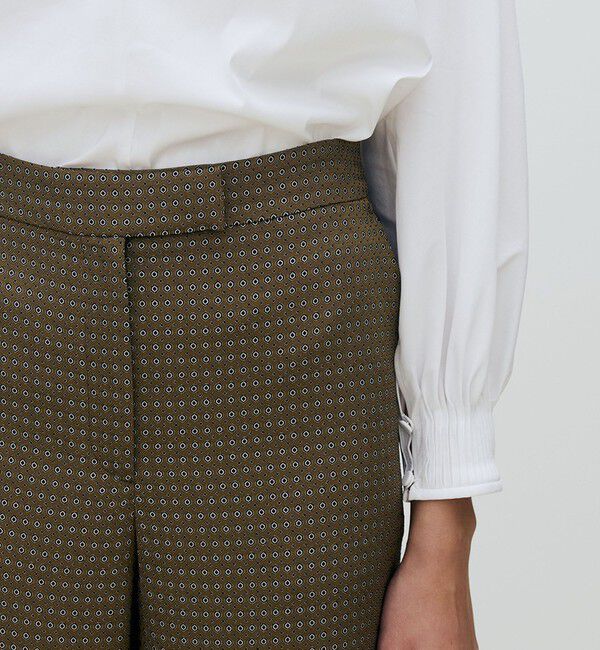 TOMORROWLAND collection「ドットジャカード セミワイドパンツ」|その他|