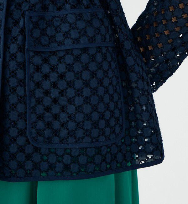 Ballsey「コモンフラワーエンブロイダリー ミドルブルゾンジャケット」|その他|