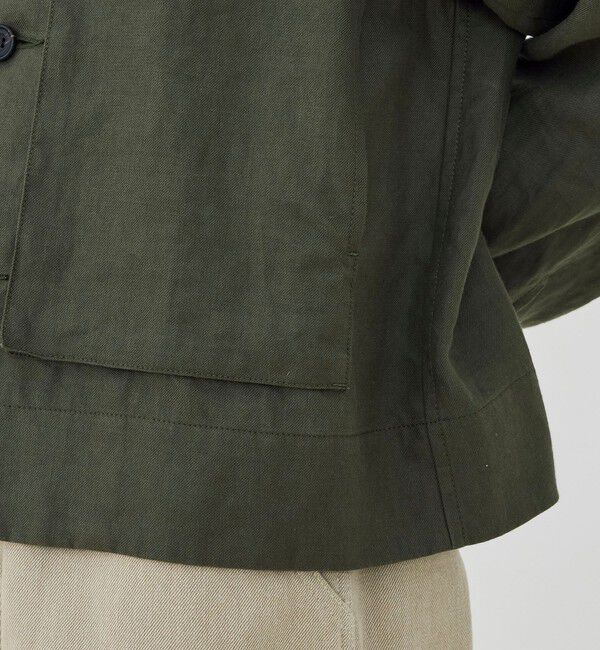 GALERIE VIE「ラミーツイル ミリタリーブルゾン」|ミリタリージャケット|