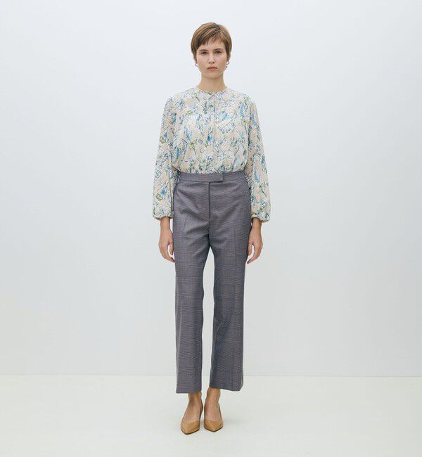 TOMORROWLAND collection「シャドウブルー ストレートパンツ」|その他|