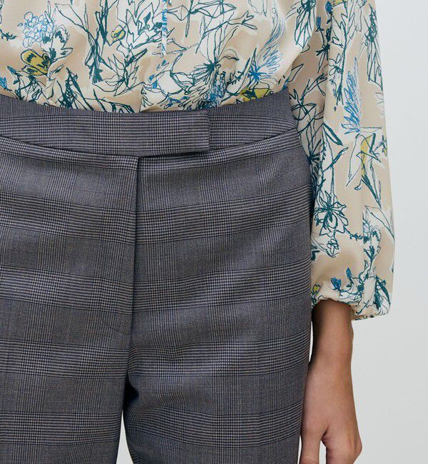 TOMORROWLAND collection「シャドウブルー ストレートパンツ」|その他|