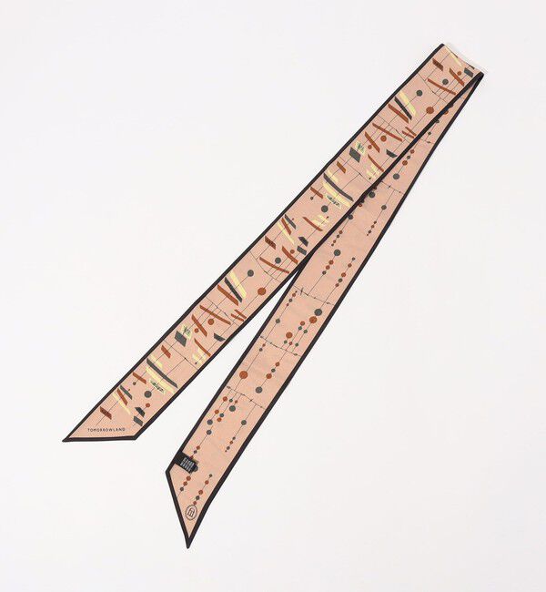 TOMORROWLAND GOODS「Atelier TOMORROWLAND MUSIC BARシルク ボウタイスカーフ」|バンダナ・スカーフ|