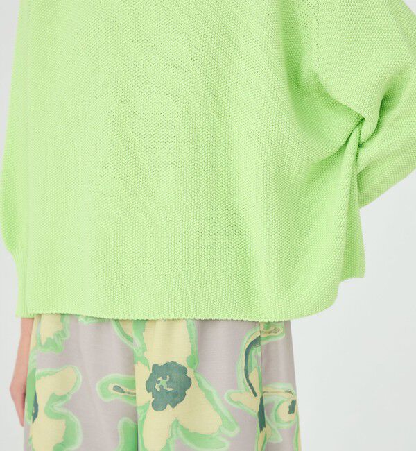 Ballsey「モスステッチ ワイドプルオーバー」|ニット・セーター|