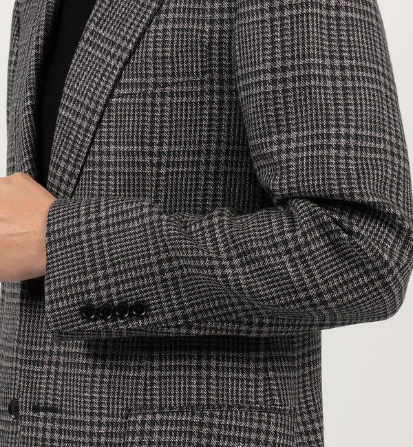 TOMORROWLAND MENS「シルクウール シングルブレステッド 2Bジャケット DI PRAY」|テーラードジャケット|