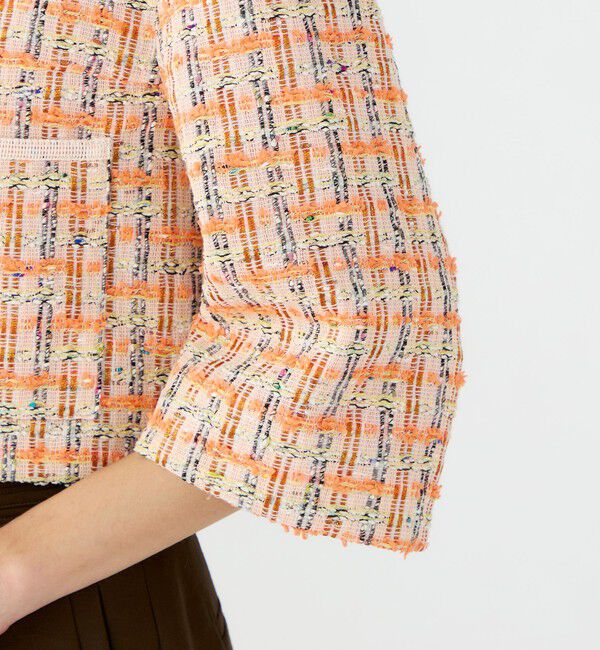 Ballsey「Orangette ショートジャケット」|ノーカラージャケット|