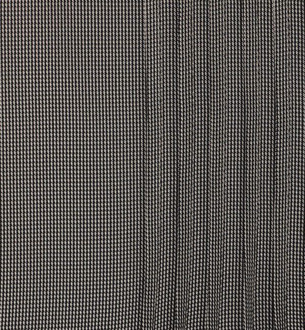 DES PRES「レーヨンマイクロハウンドトゥース ピンタックブラウス」|シャツ・ブラウス|