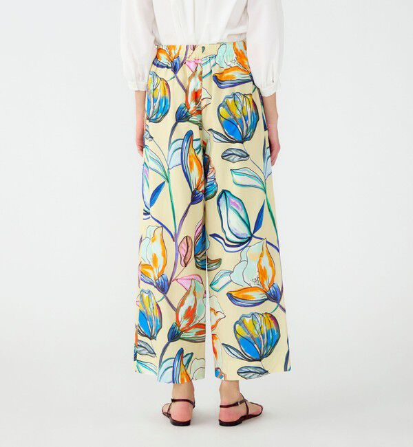 Ballsey「ボタニコプリント セミワイドパンツ」|その他|