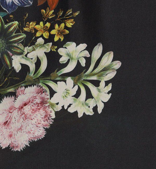 CABaN「シルク BOUQUETプリント キャミソールワンピース」|ワンピース|