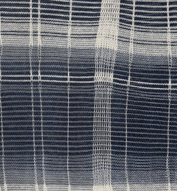 MACPHEE「【WEB先行予約】シアーチェック クルーネックカーディガン」|カーディガン|