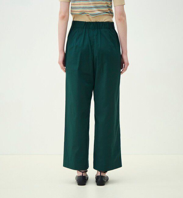 MACPHEE「コットンレーヨンリネンストレッチ ストレートパンツ」|その他|