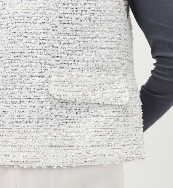 Ballsey「フリンジヤーンツイード プルオーバーベスト」|ベスト・ジレ|