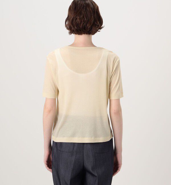 MACPHEE「シアージャージー ハーフスリーブプルオーバー」|Tシャツ・カットソー|