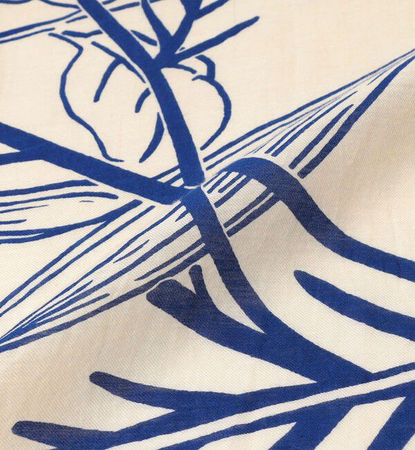 TOMORROWLAND GOODS「manipuri フローラ コットンシルクストール」|バンダナ・スカーフ|