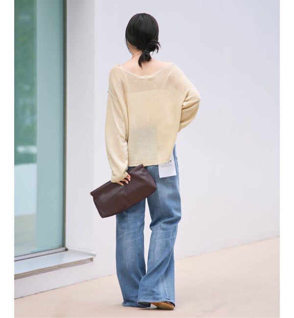 Plage「Healthy denim / ヘルシーデニム 別注 SLIT デニムパンツ」|デニム|