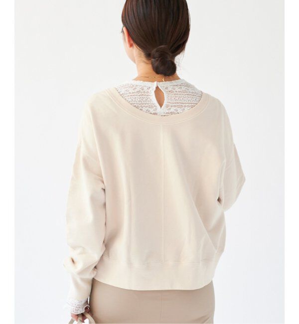 IENA「《追加》ピグメントスウェットプルオーバー」|スウェット・ジャージ|