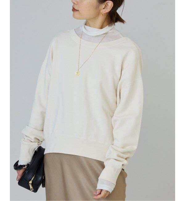 IENA「《追加》ピグメントスウェットプルオーバー」|スウェット・ジャージ|