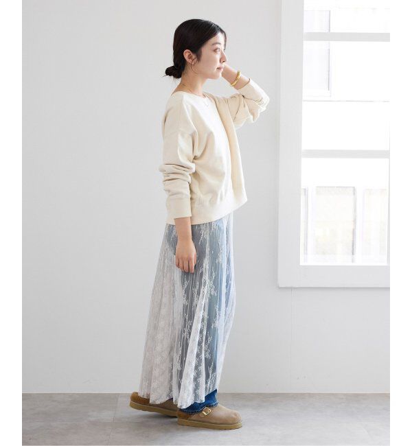 IENA「《追加》ピグメントスウェットプルオーバー」|スウェット・ジャージ|