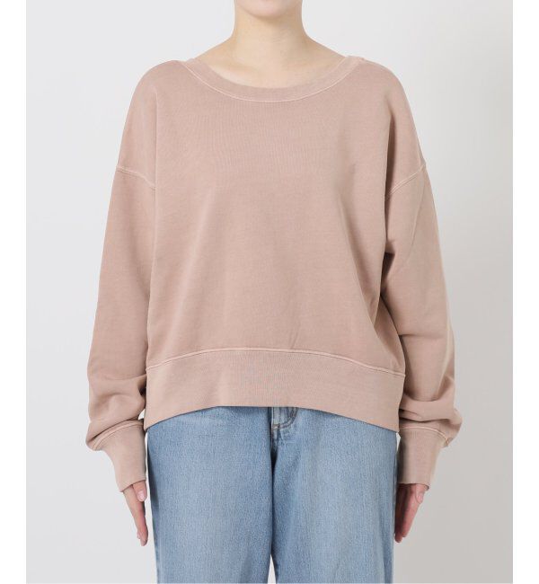 IENA「《追加》ピグメントスウェットプルオーバー」|スウェット・ジャージ|