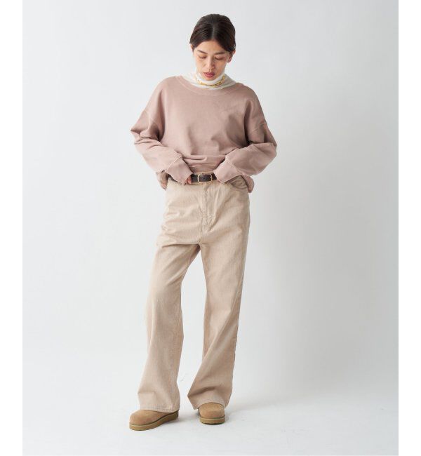 IENA「《追加》ピグメントスウェットプルオーバー」|スウェット・ジャージ|