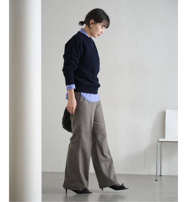 IENA「LOOPWHEELER for LOWERCASE 別注 C/N SWEAT/スウェット」|スウェット・ジャージ|