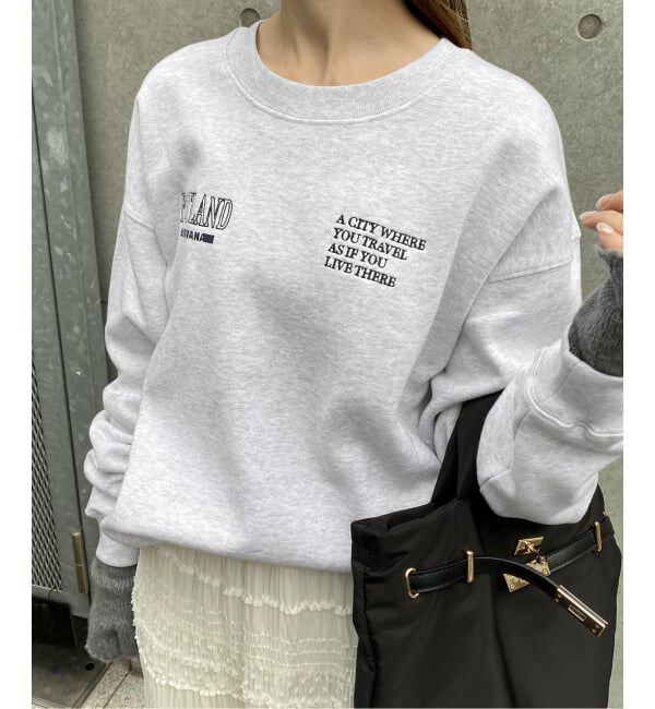 SLOBE IENA「SCREEN STARS/スクリーンスターズ SLOBE別注 ロゴスウェット」|スウェット・ジャージ|