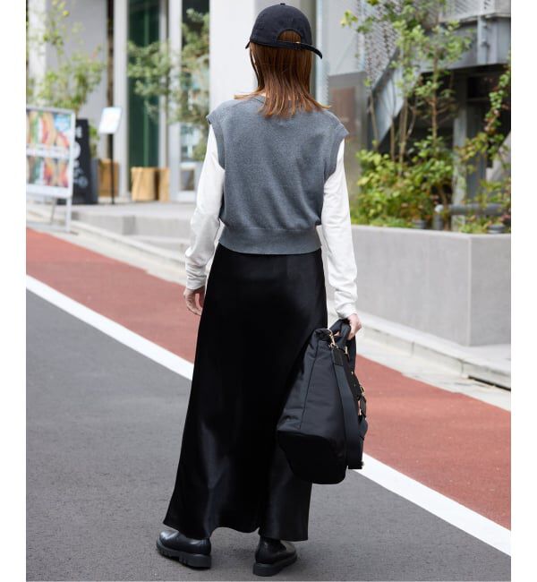 SLOBE IENA「シアー天竺クルーネックロンTEE」|Tシャツ・カットソー|