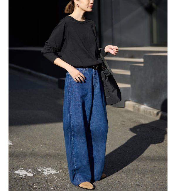 SLOBE IENA「シアー天竺ニュアンスプルオーバー」|Tシャツ・カットソー|