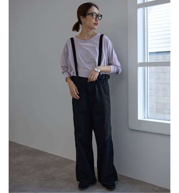 SLOBE IENA「シアー天竺ニュアンスプルオーバー」|Tシャツ・カットソー|