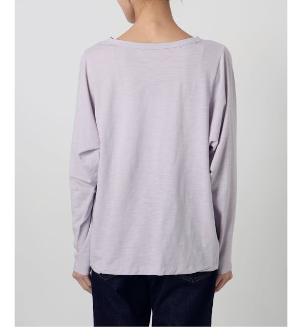 SLOBE IENA「シアー天竺ニュアンスプルオーバー」|Tシャツ・カットソー|