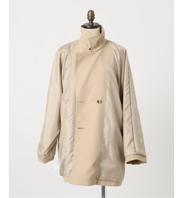 SLOBE IENA「《セットアップ対応可》撥水ミドルトレンチコート」|トレンチコート|