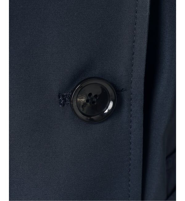 SLOBE IENA「《セットアップ対応可》撥水ミドルトレンチコート」|トレンチコート|