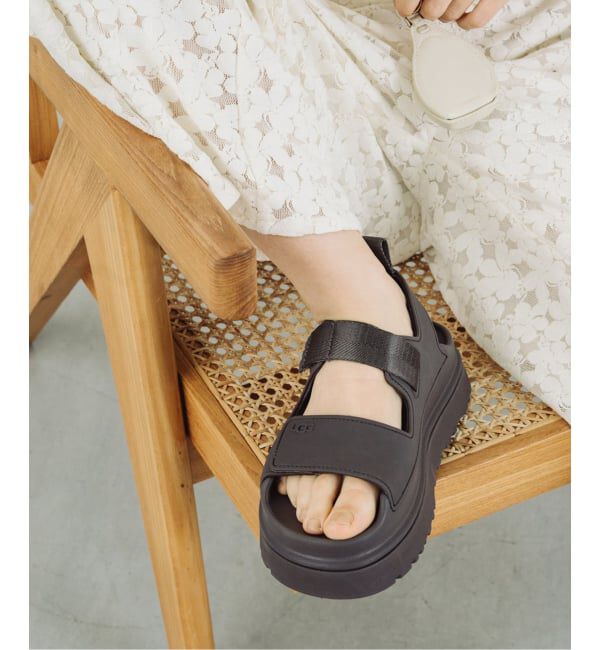 SLOBE IENA「《別注カラーあり/追加2》 UGG/アグ GoldenGlow Sandal W」|サンダル|