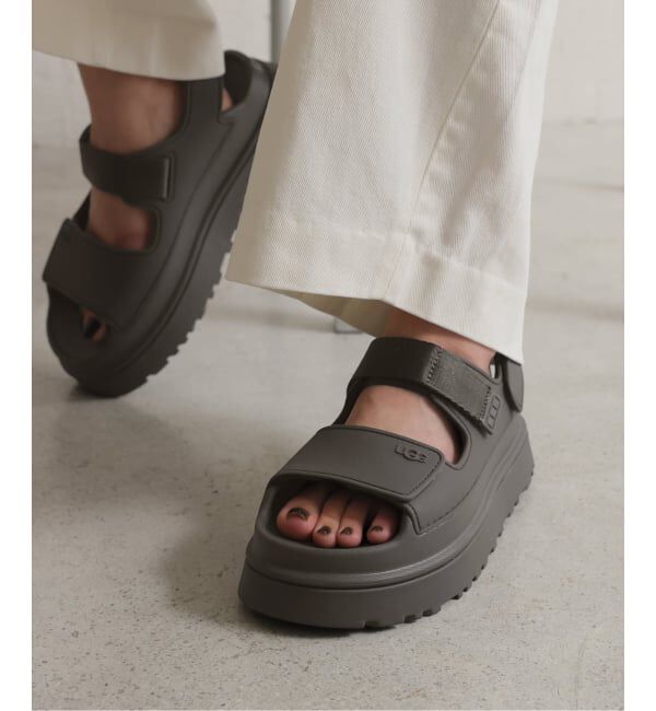 SLOBE IENA「《別注カラーあり/追加2》 UGG/アグ GoldenGlow Sandal W」|サンダル|