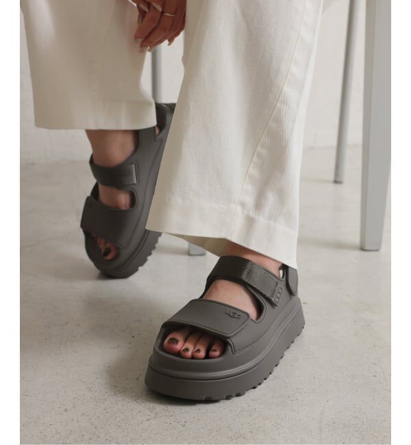 SLOBE IENA「《別注カラーあり/追加2》 UGG/アグ GoldenGlow Sandal W」|サンダル|