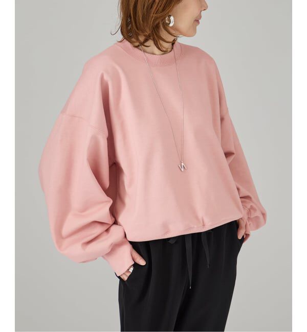 VERMEIL par iena「《WEB限定》シルケットコットンスウェット」|スウェット・ジャージ|ピンク