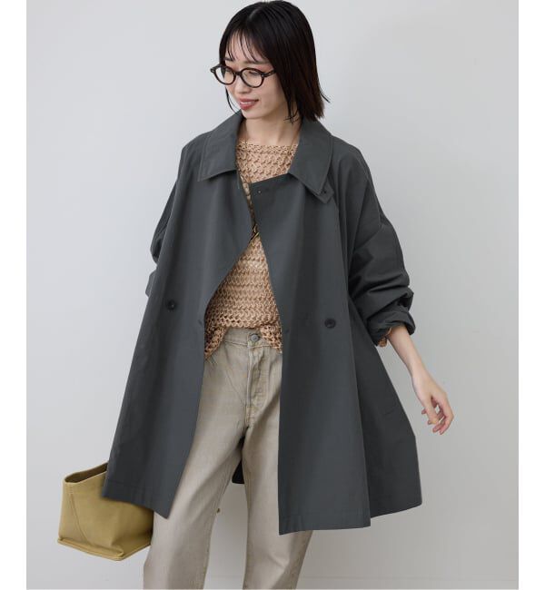 SLOBE IENA「《追加》コットンニュアンストレンチコート」|トレンチコート|