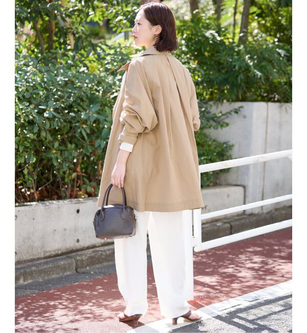 SLOBE IENA「《追加》コットンニュアンストレンチコート」|トレンチコート|