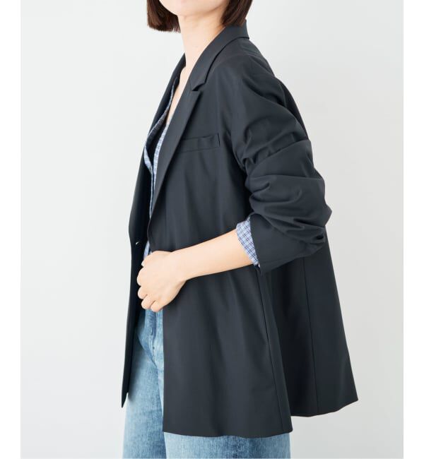 IENA「《セットアップ対応可》エアリーライトジャケット」|テーラードジャケット|