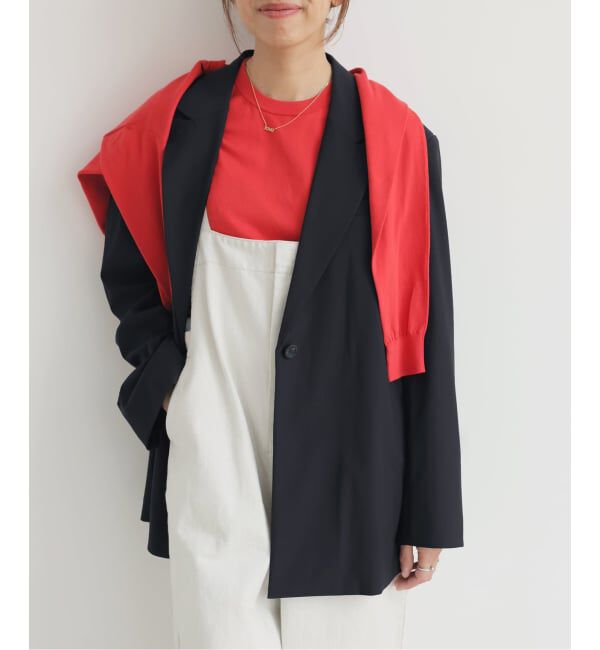 IENA「《セットアップ対応可》エアリーライトジャケット」|テーラードジャケット|