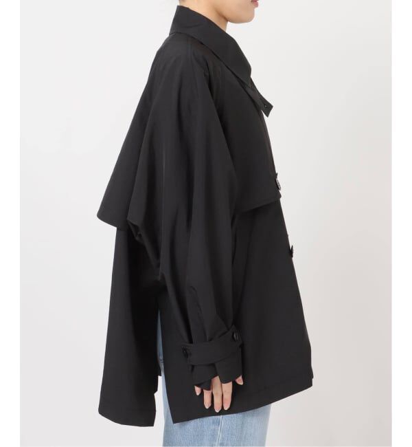 IENA「《新色あり/追加4/洗濯機洗い可》ポプリンオーバーショートコート」|その他|