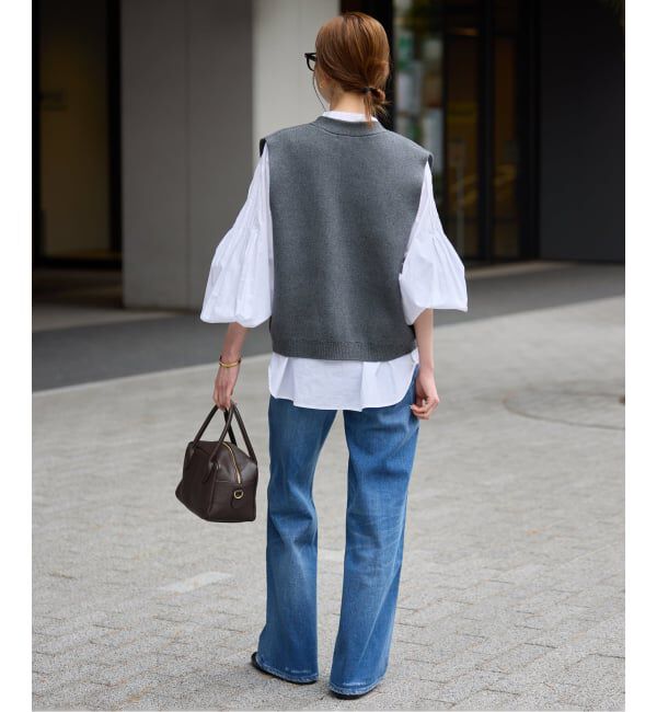 SLOBE IENA「《WEB限定/追加2》ピンタックバルーンスリーブブラウス」|シャツ・ブラウス|